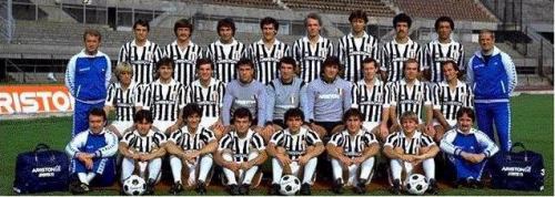 This is What Juventus F.C. Looked Like  in 1982 