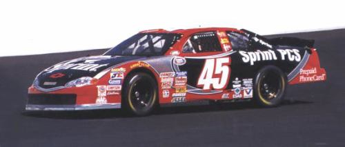 NASCAR DECAL #45 SPRINT PCS 2000 BGN MONTE CARLO ADAM PETTY SLIXX